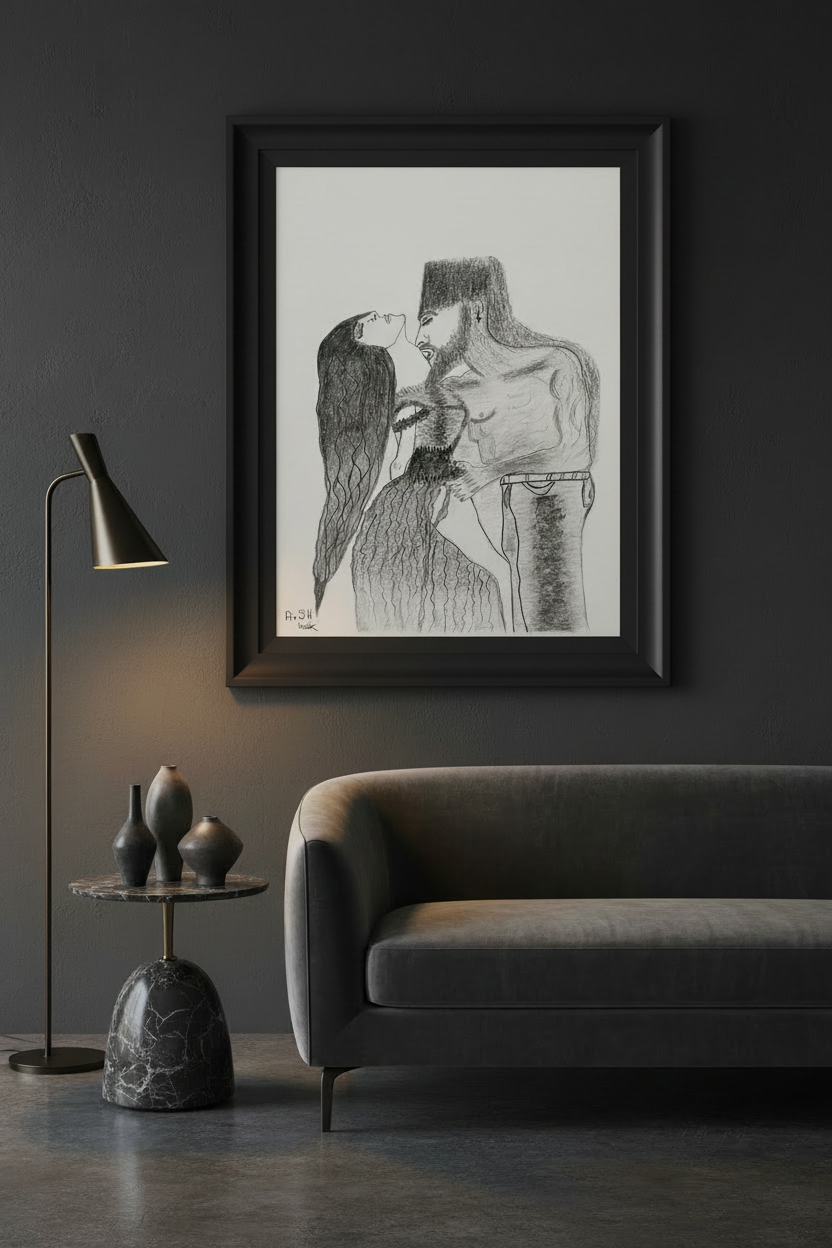 Dominion — Original Graphite Drawing