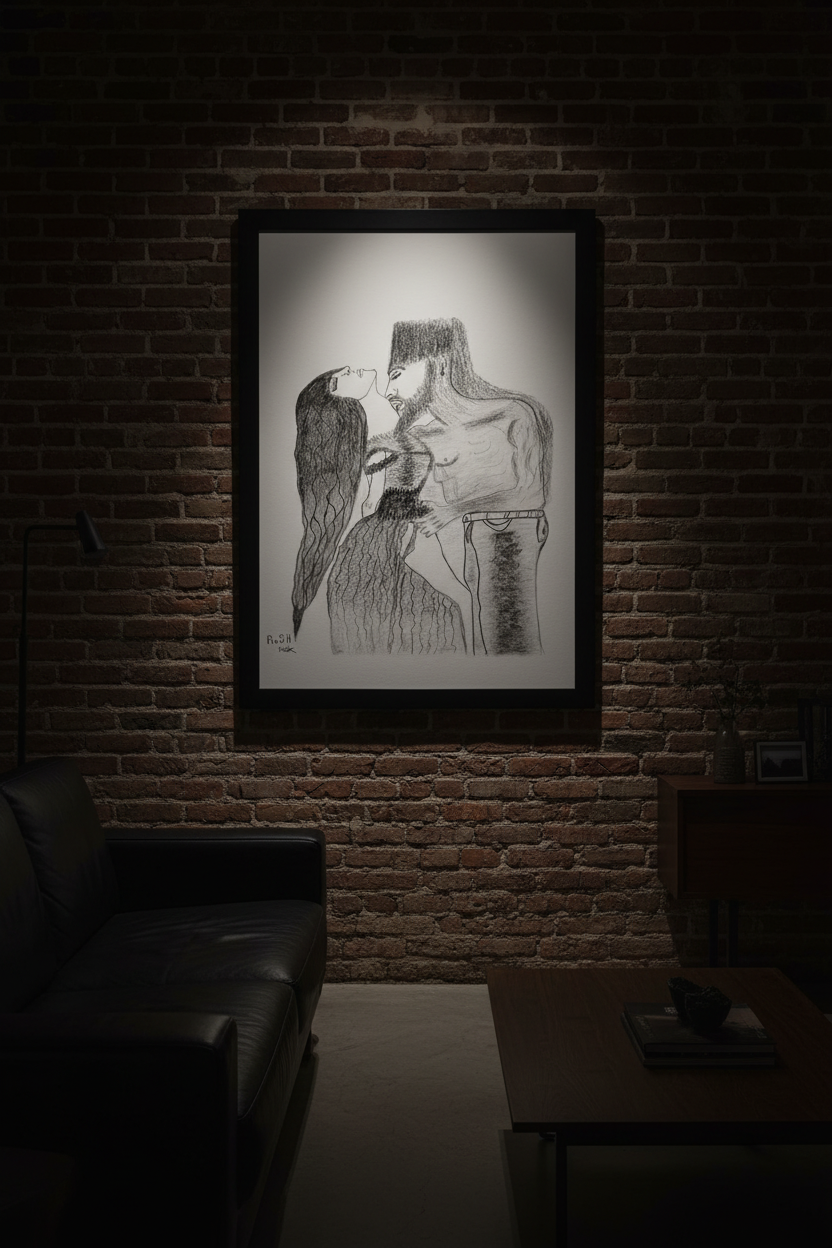 Dominion — Original Graphite Drawing
