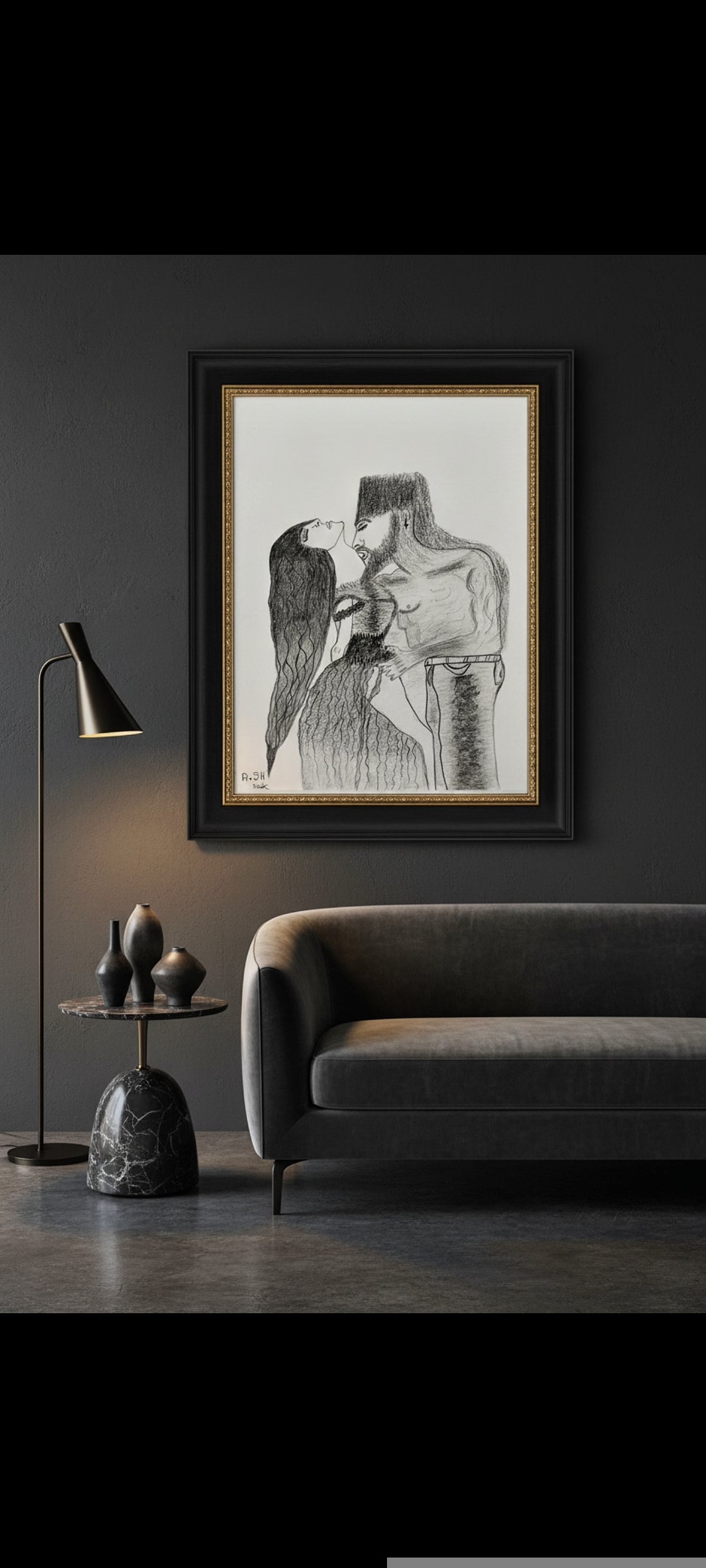 Dominion — Original Graphite Drawing