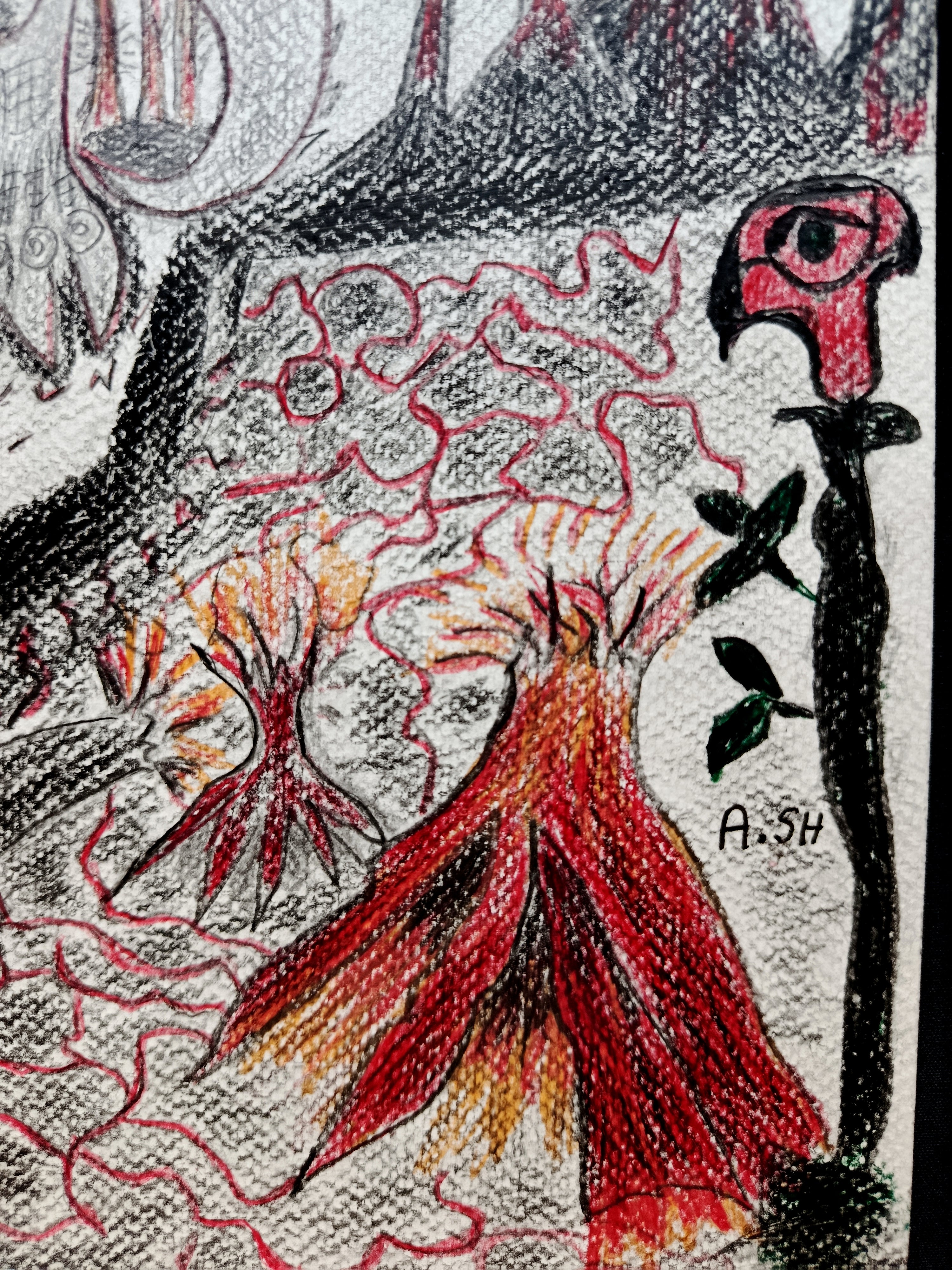 Belial — Original A3 Occult Art