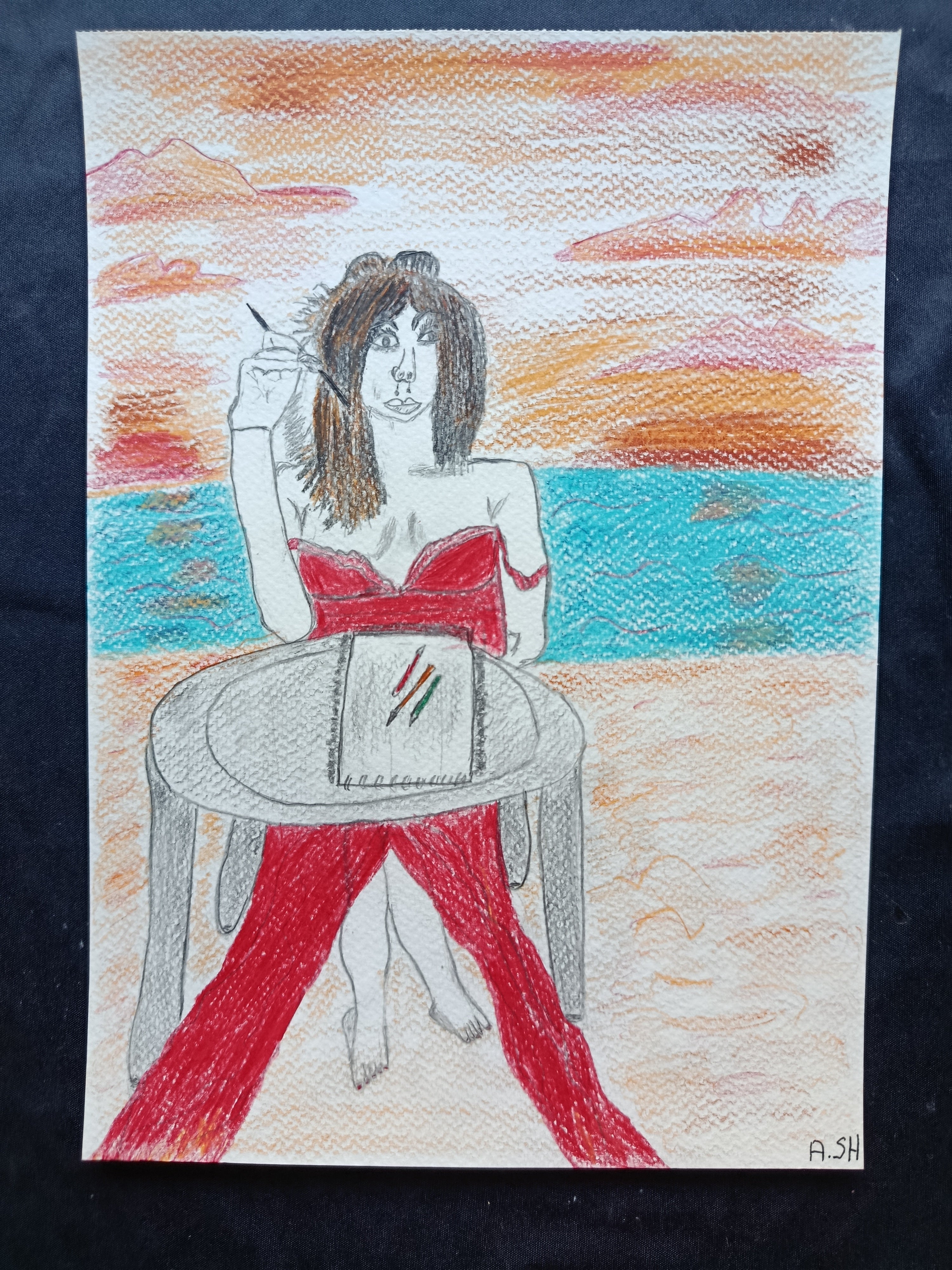 The Artist — Original Drawing