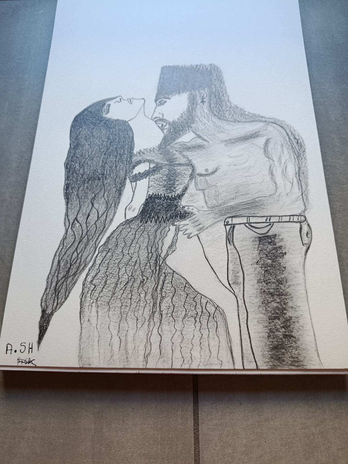 Dominion — Original Graphite Drawing