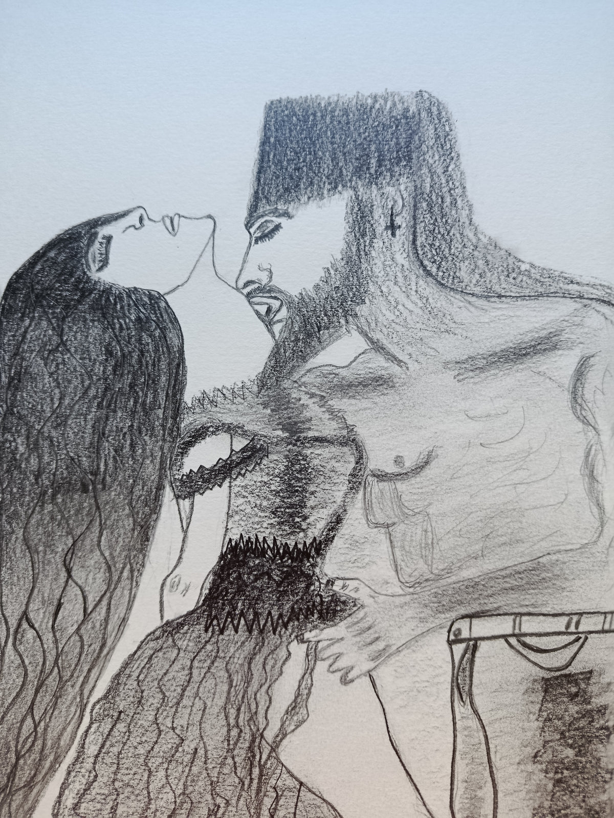 Dominion — Original Graphite Drawing