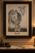 Lucifer — Original Graphite Drawing