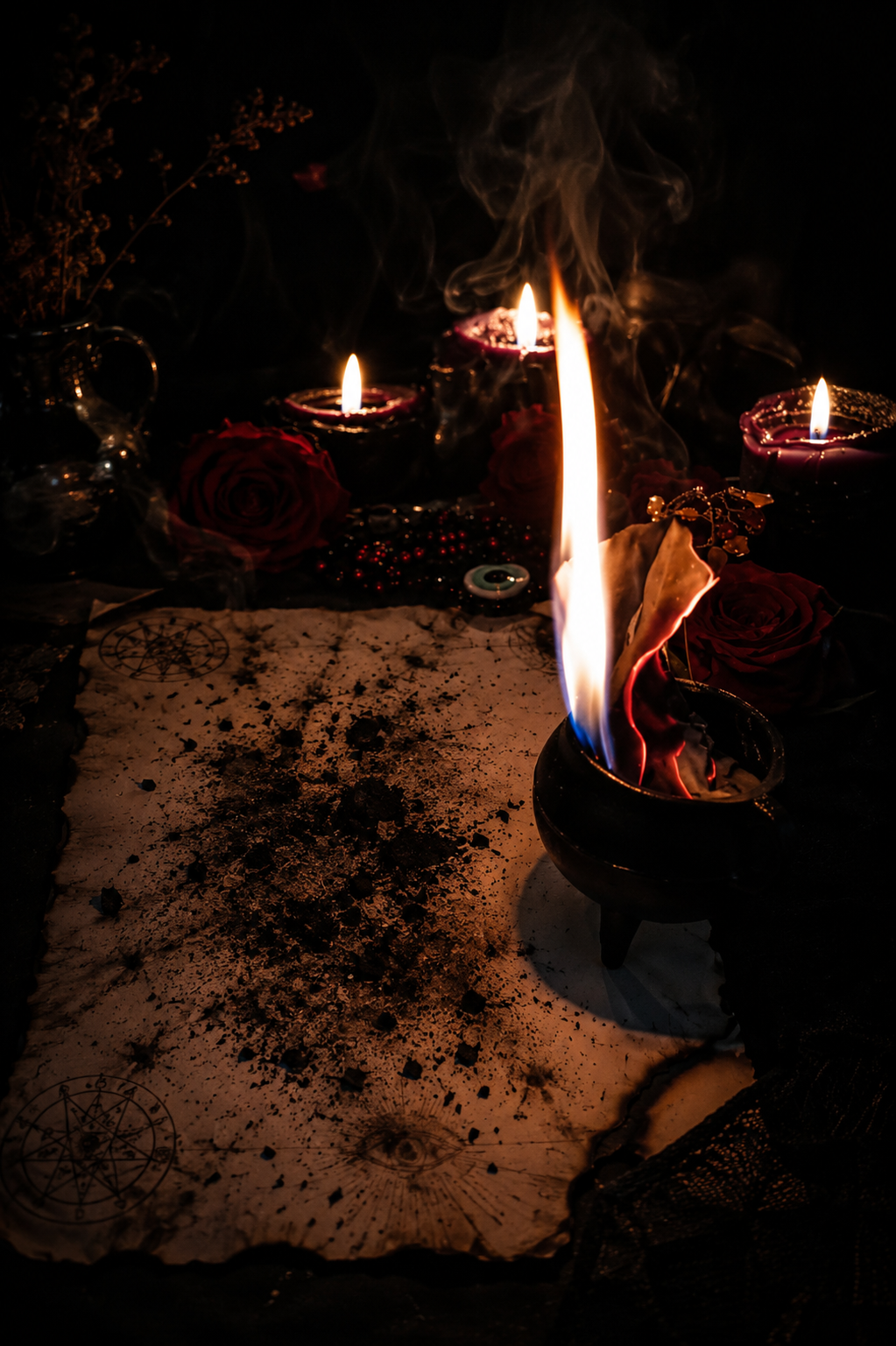 Ash Reading Divination